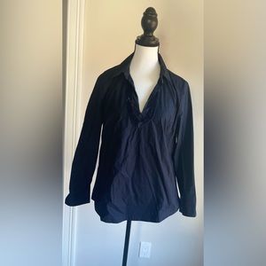 Vineyard Vines Tunic with crushed velvet trim